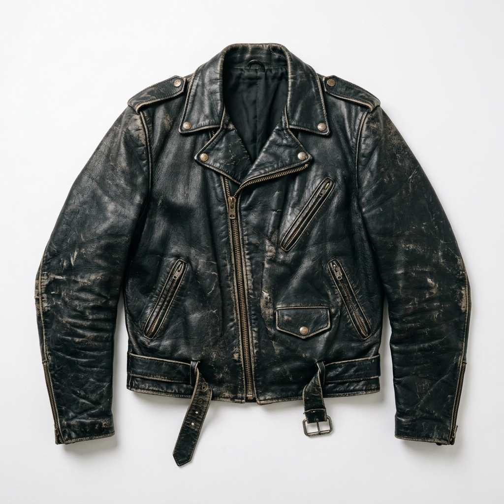 Vintage leather jacket